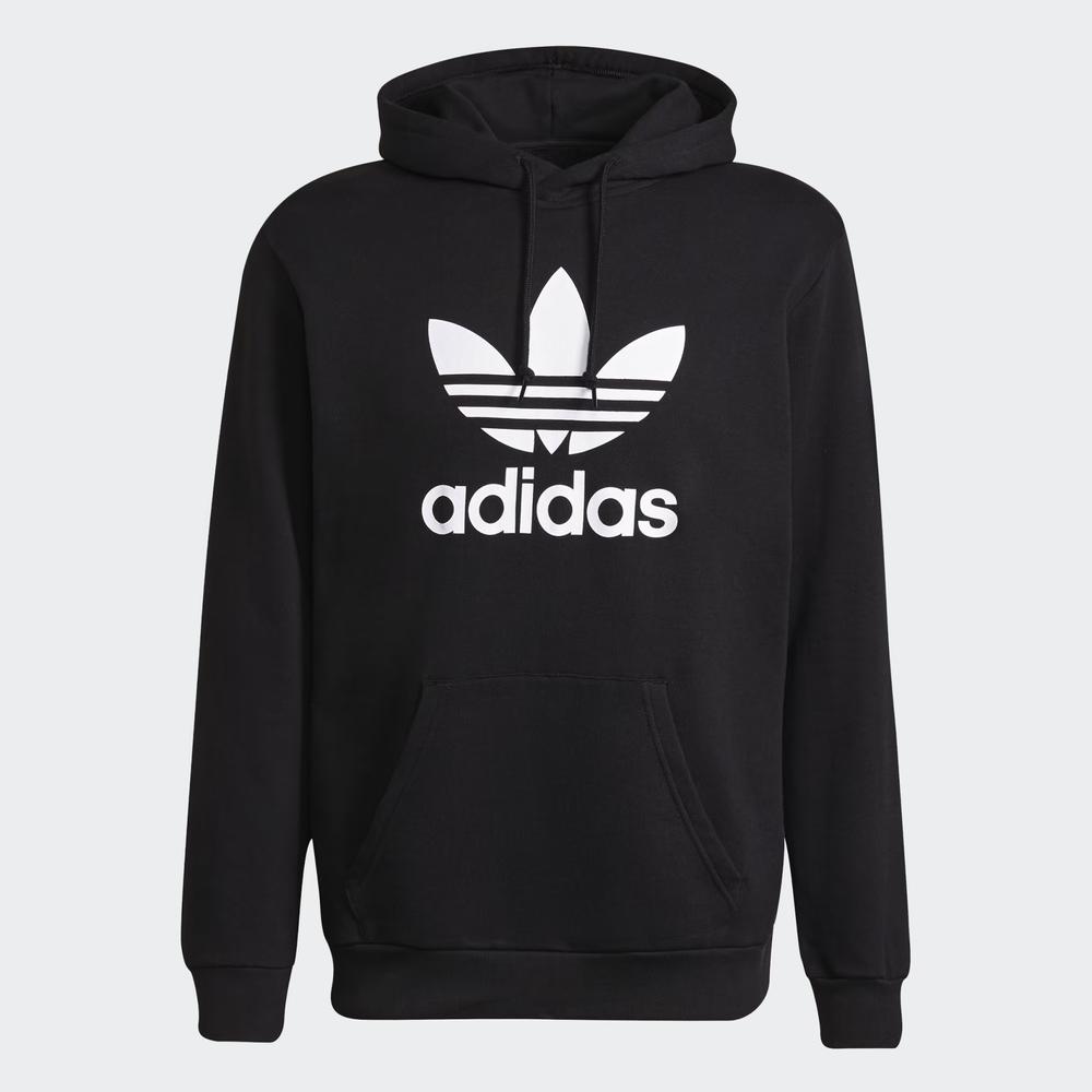Blúza adidas Originals Adicolor Trefoil Hoodie H06667 - čierne