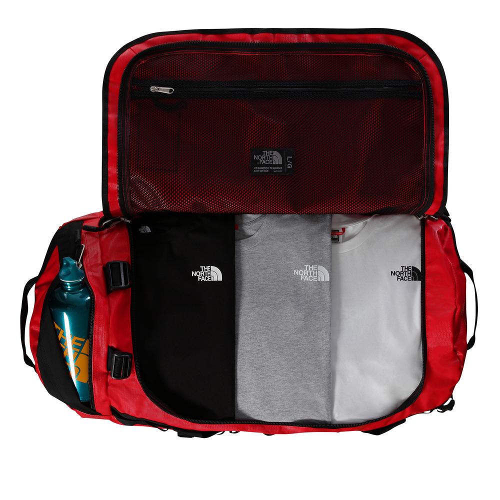 Taška The North Face Base Camp Duffel L 0A52SB54A1 - červené