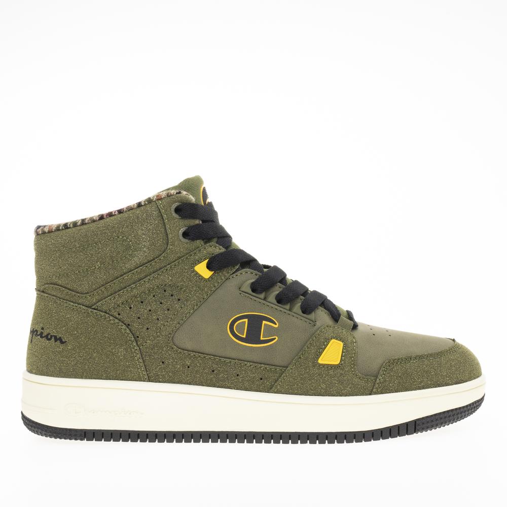 Topánky Champion Rebound Mid Winterized S22131-GS521 - zelené