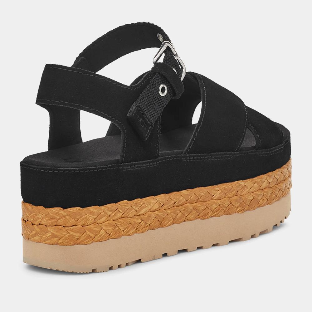 Sandále Ugg Aubrey Platform Sandal 1152711-BLK - čierne