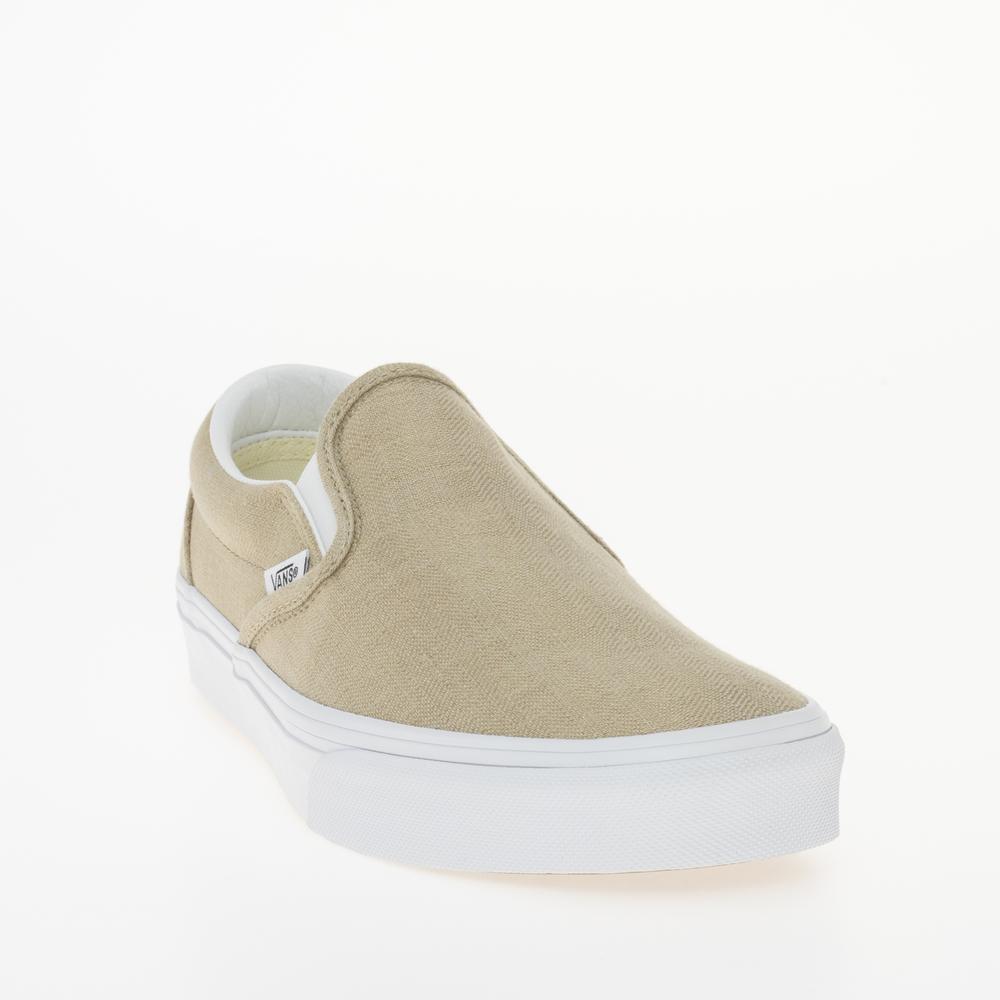 Topánky Vans Classic Slip-On VN0009Q74MG1 - béžové