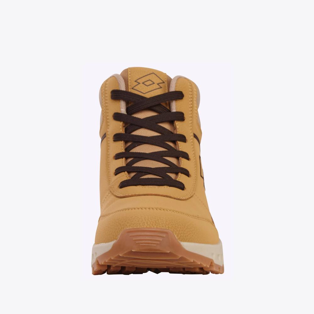 Pánske topánky Lotto Evedal Mid 2400300U-7272 - hnedé