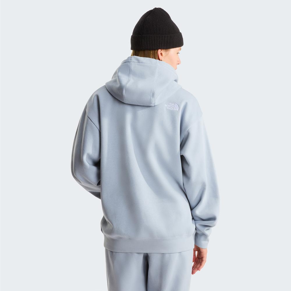 Dámská blúza The North Face Essential Oversize Hoodie 0A89ENFM21 - šedý