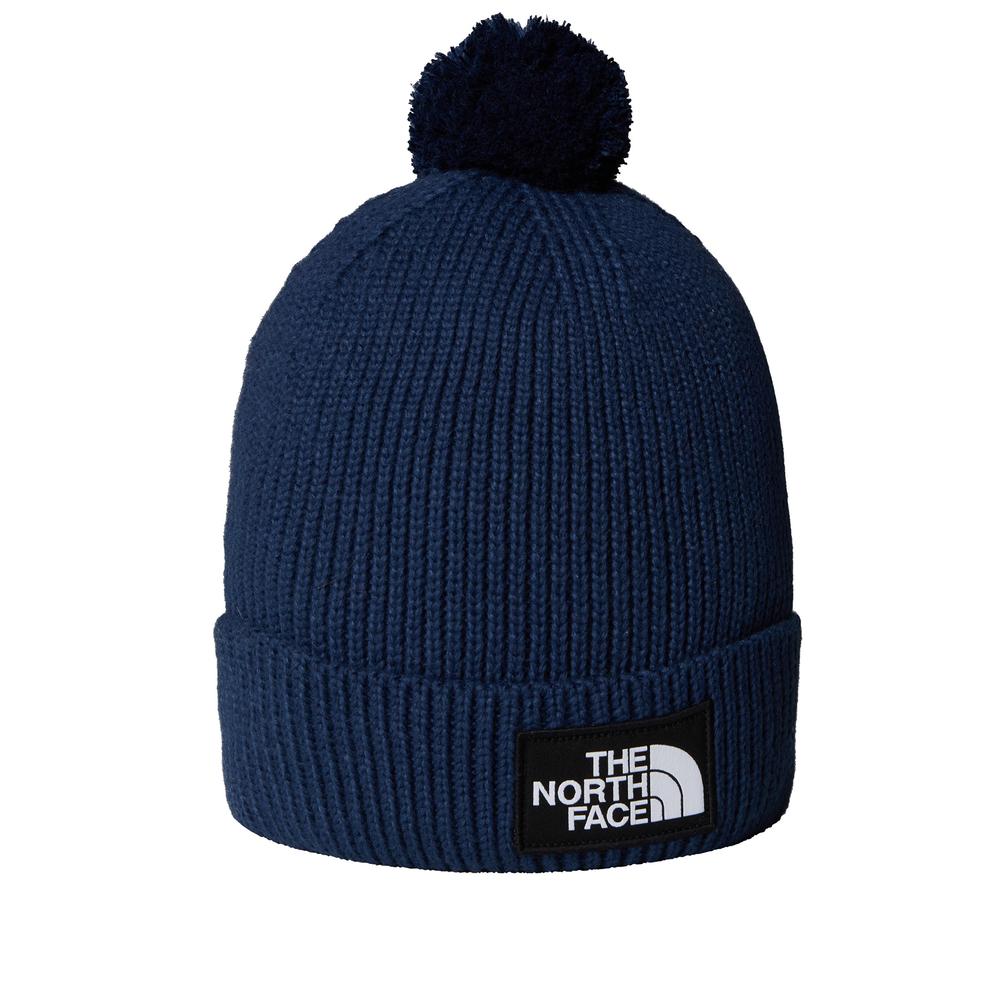 Unisex Čiapka The North Face Logo Box Cuffed Beanie 0A8CHF8K21 - tmavomodré