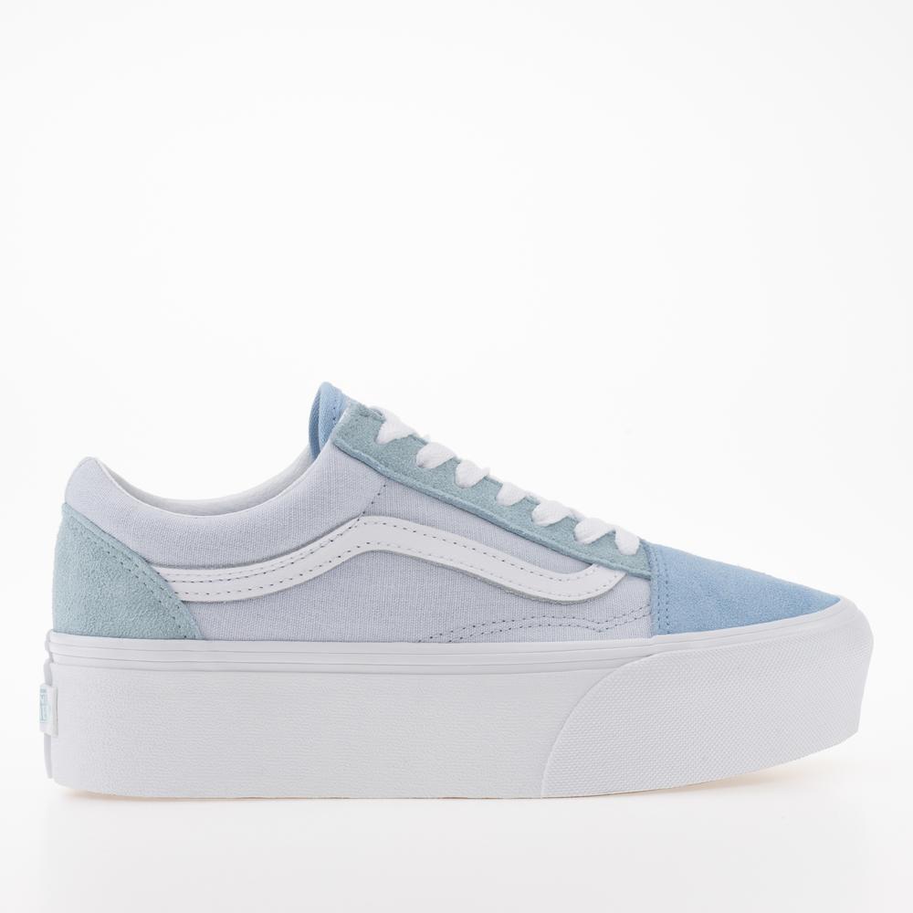 Topánky Vans Color Block Old Skool Stackform VN0009PZBLU1 - modré