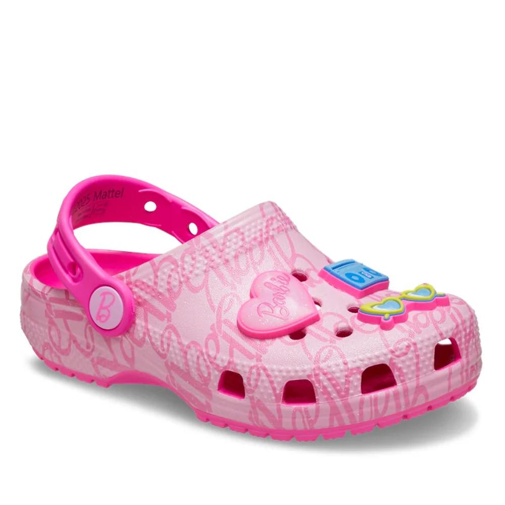 Klapky Crocs Barbie Classic Clog 211407-90H - ružové