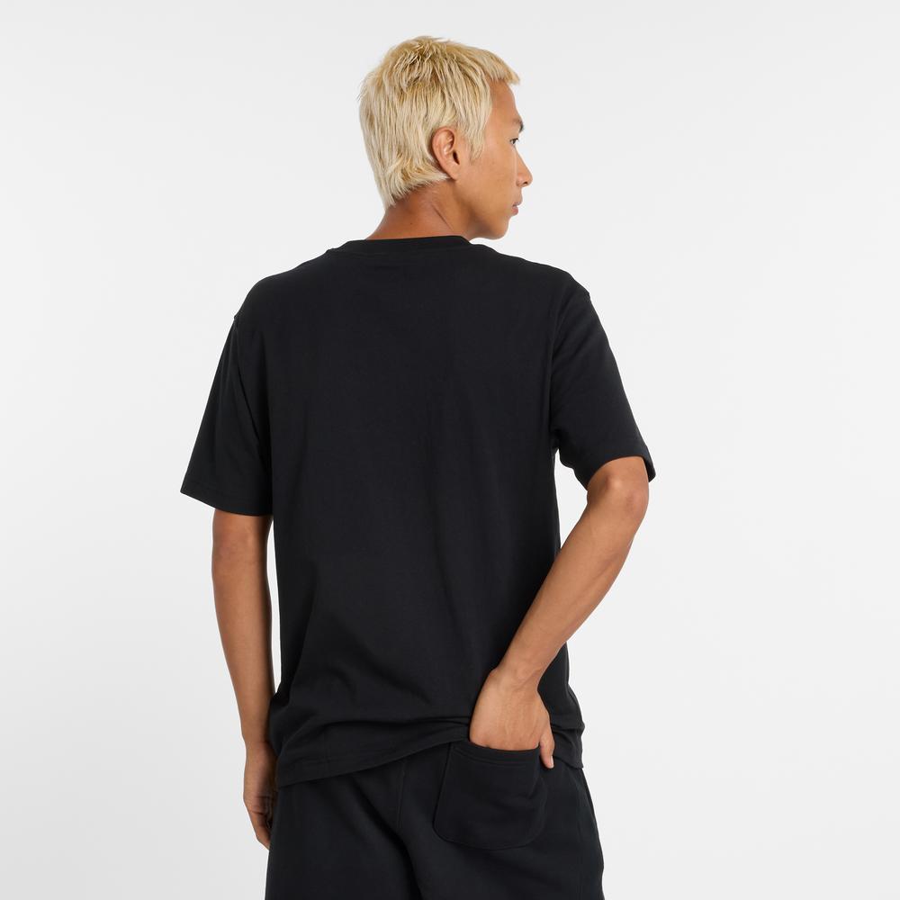 Pánske tričko New Balance MT51500BK - čierne