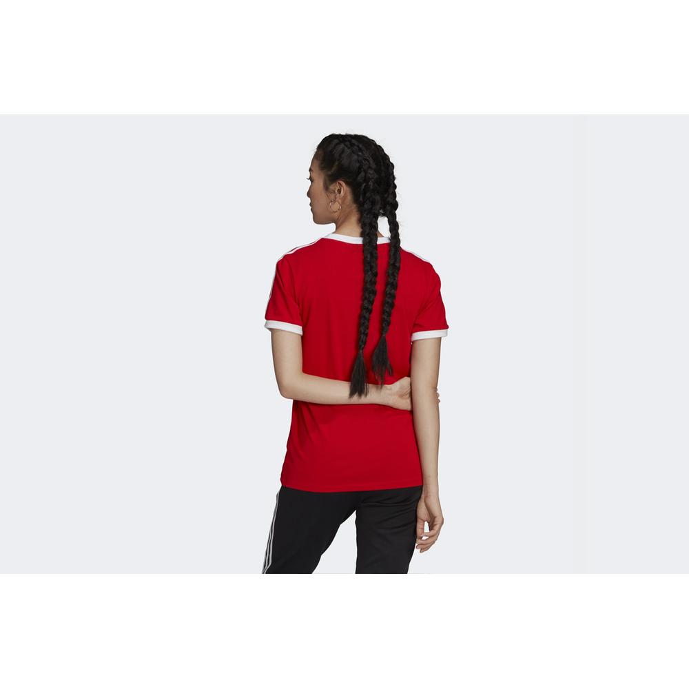Tričko adidas Originals Adicolor Classics 3-Stripes Tee H33575 - červené