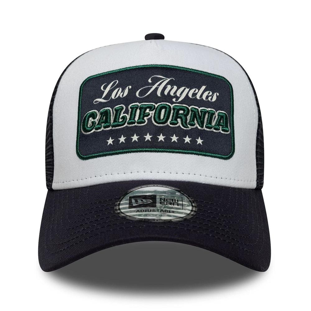 Čiapka pánske New Era Location Patch 9FORTY A-Frame Trucker 60771857 - tmavomodré