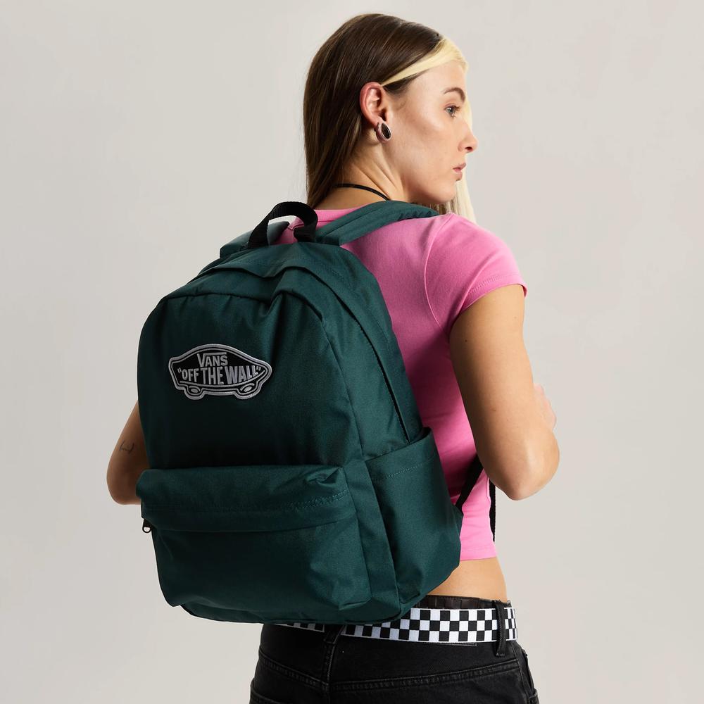 Ruksak pre každého Vans Old Skool Classic VN000H4YFRJ1 - zelené