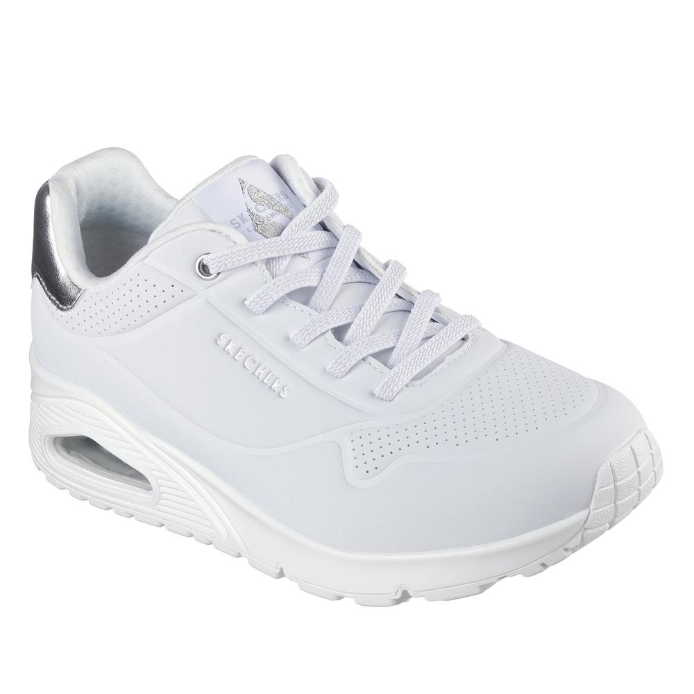 Topánky Skechers Uno Shimmer Away 155196WSL - biele