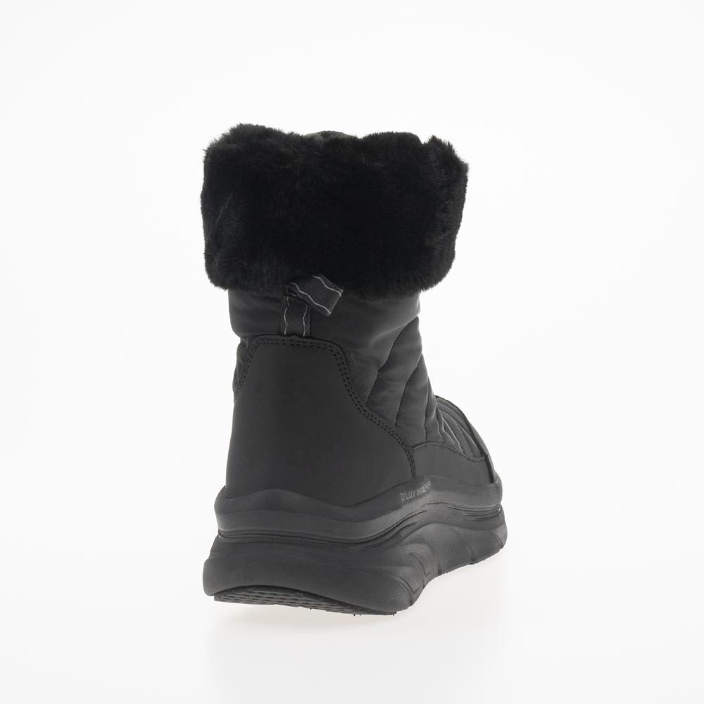Topánky Skechers D'Lux Walker Winter Solstice 167388BBK - čierne