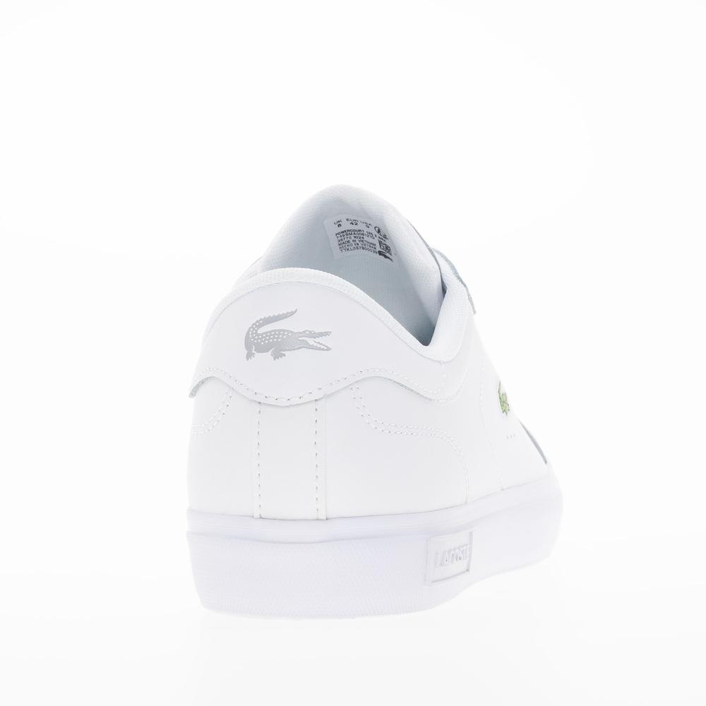 Topánky Lacoste Powercourt  125 2 SMA 749SMA0081-21G - biele