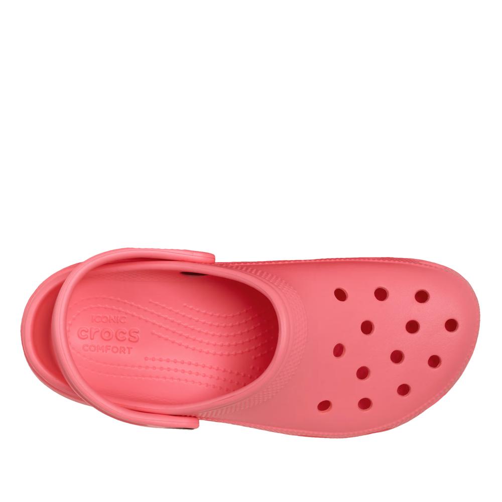 Klapky dámske Crocs Classic Platform Clog 206750-6UI - ružové