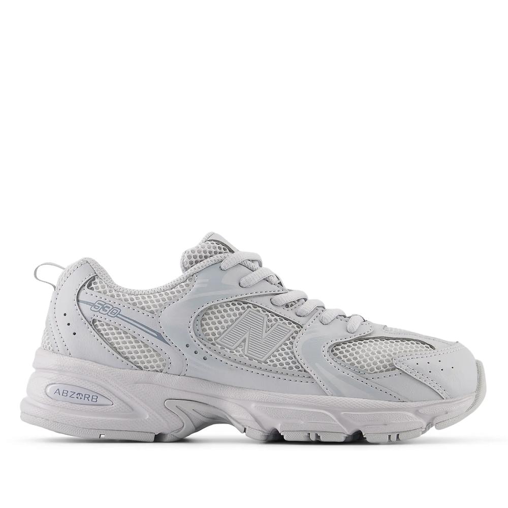 Detské topánky New Balance GR530TBA - šedý