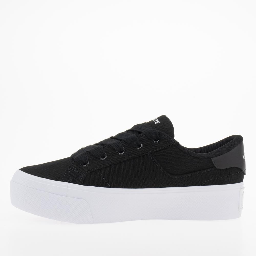 Topánky Lacoste Ziane Platform Textile 745CFA0012-312 - čierne