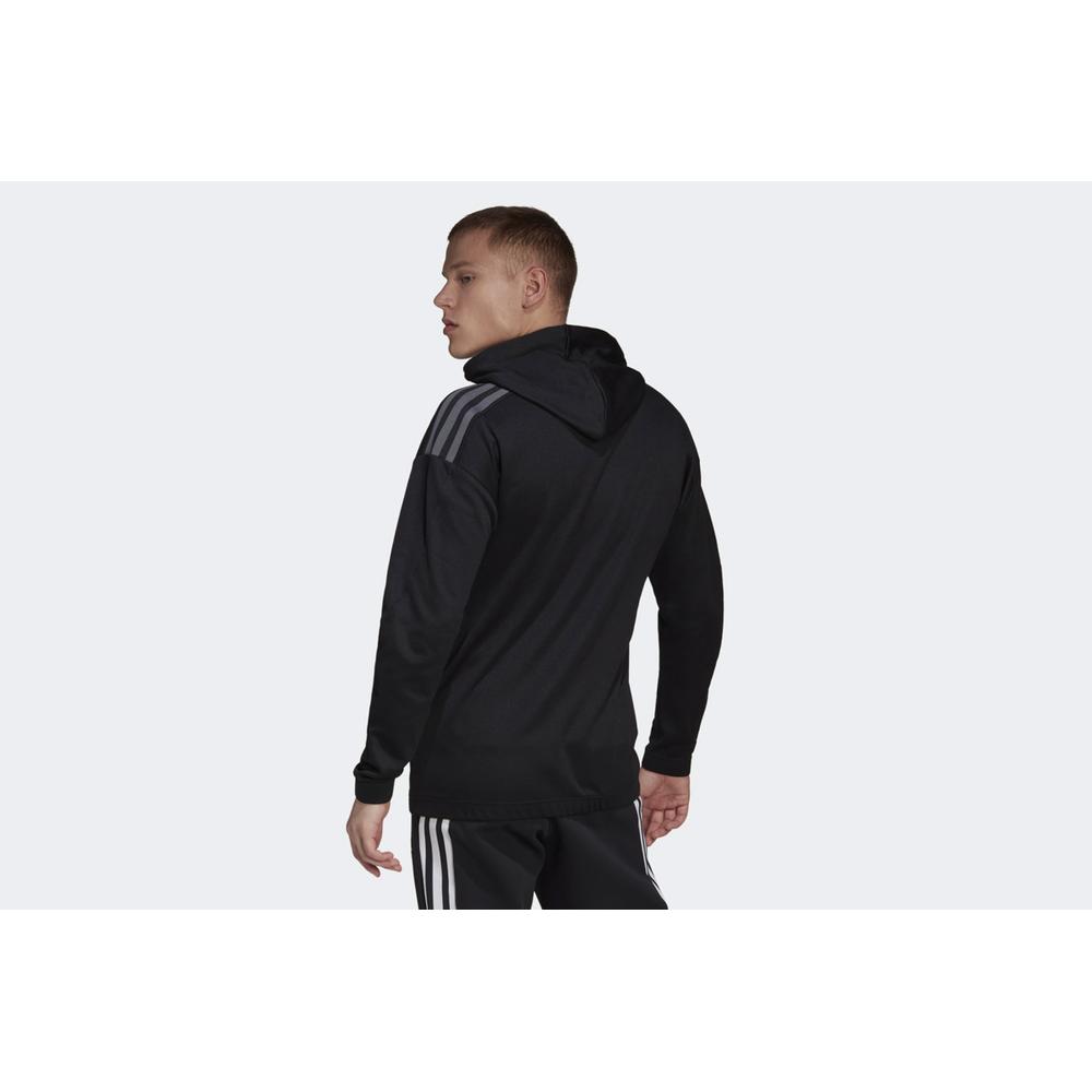 Blúza adidas M TRWL 3S HD HE2271 - čierne
