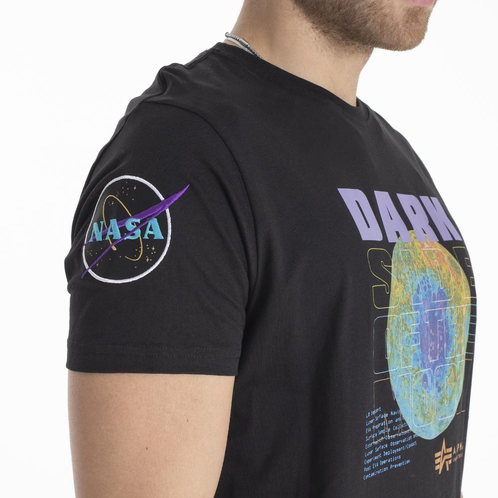 Tričko Alpha Industries Dark Side 108510556 - čierne