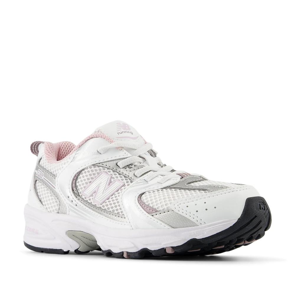 Detské topánky New Balance PZ530GK - biele