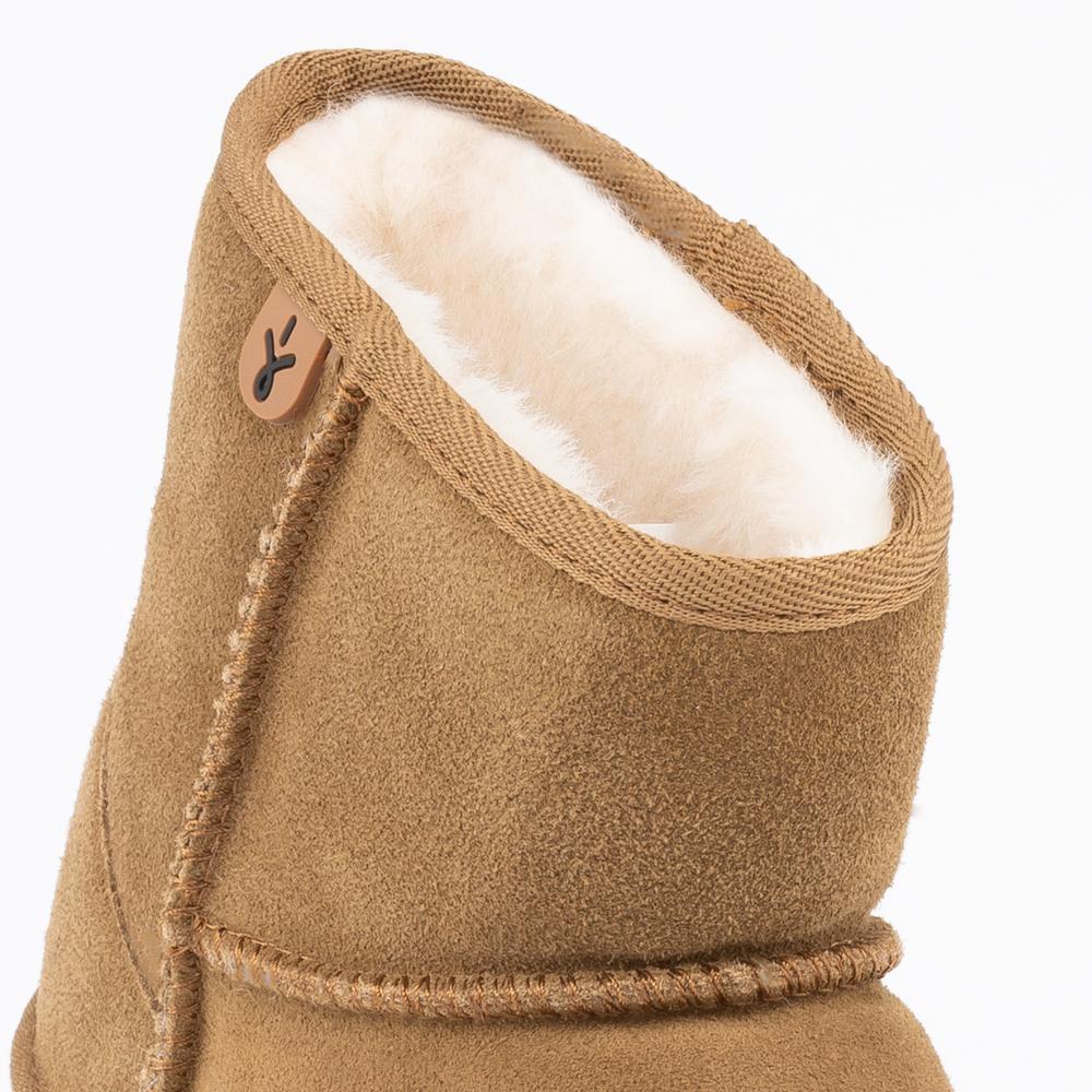 Topánky Emu Australia Wallaby Mini Teens T10103CHES - hnedý