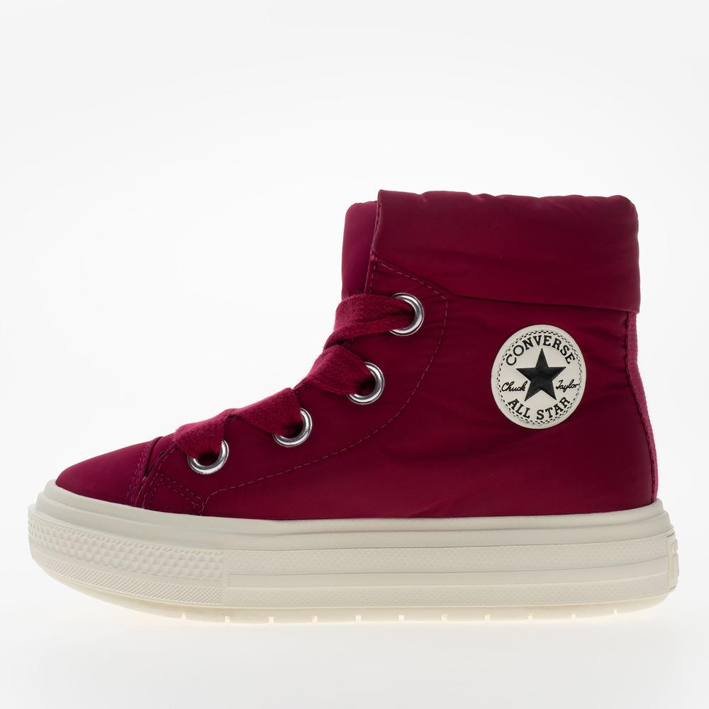 Dámske topánky Converse Chuck Taylor All Star Elements Boot A14274C - bordóvé
