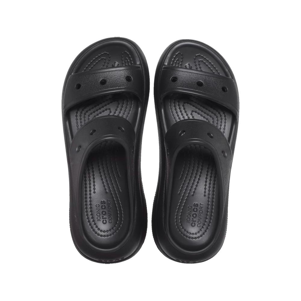 Klapky Crocs Crush Sandal 207670-001 - čierne
