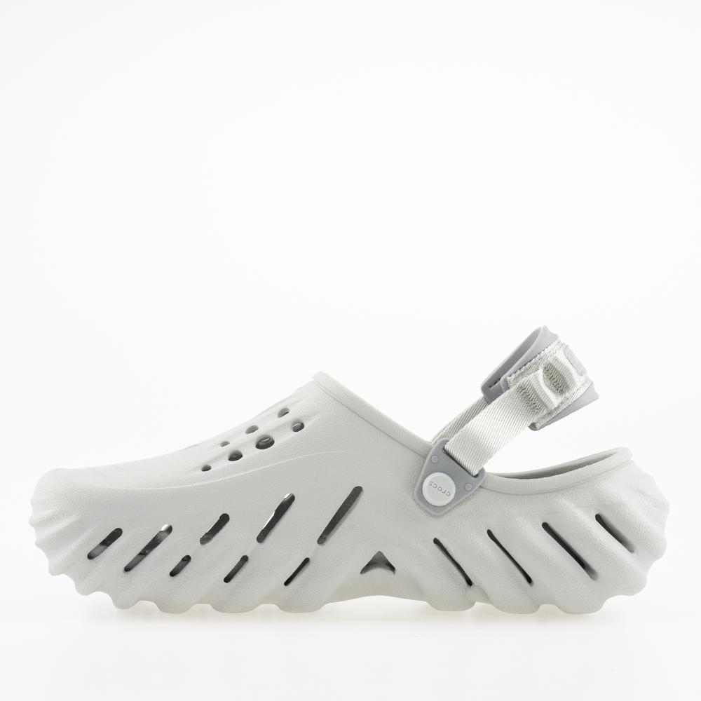 Klapky Crocs X-Echo Clog 207937-1FT - šedý