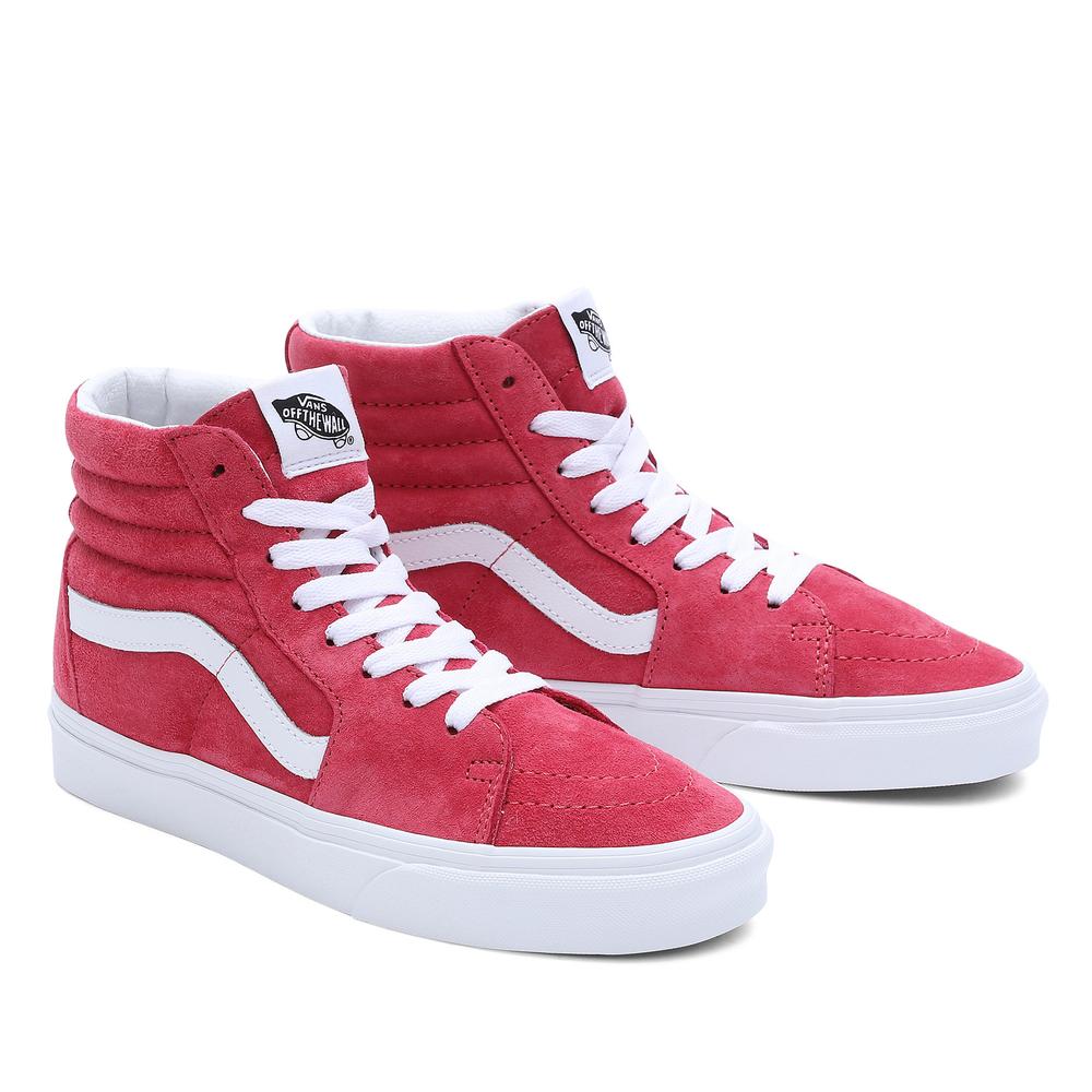 Topánky Vans Pig Suede Old Skool VN0007NSZLD1 - červené