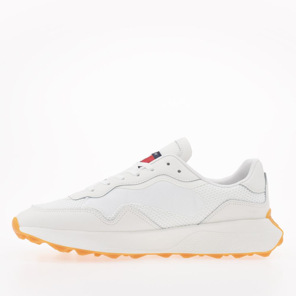 Topánky Tommy Hilfiger TJM Runner Mix Material EM0EM01259-YBL - biele