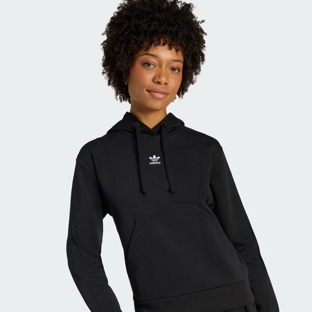 Dámská blúza adidas Originals Essentials French Terry Regular Hoodie KC6729 - čierne