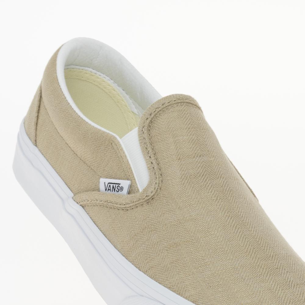 Topánky Vans Classic Slip-On VN0009Q74MG1 - béžové