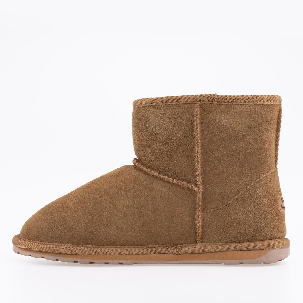 Topánky Emu Australia Wallaby Mini Teens T10103CHES - hnedý