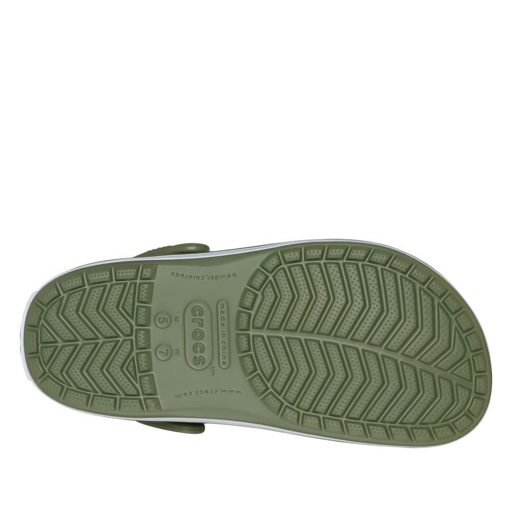 Klapky pánske Crocs Crocband 11016-3BX - zelené