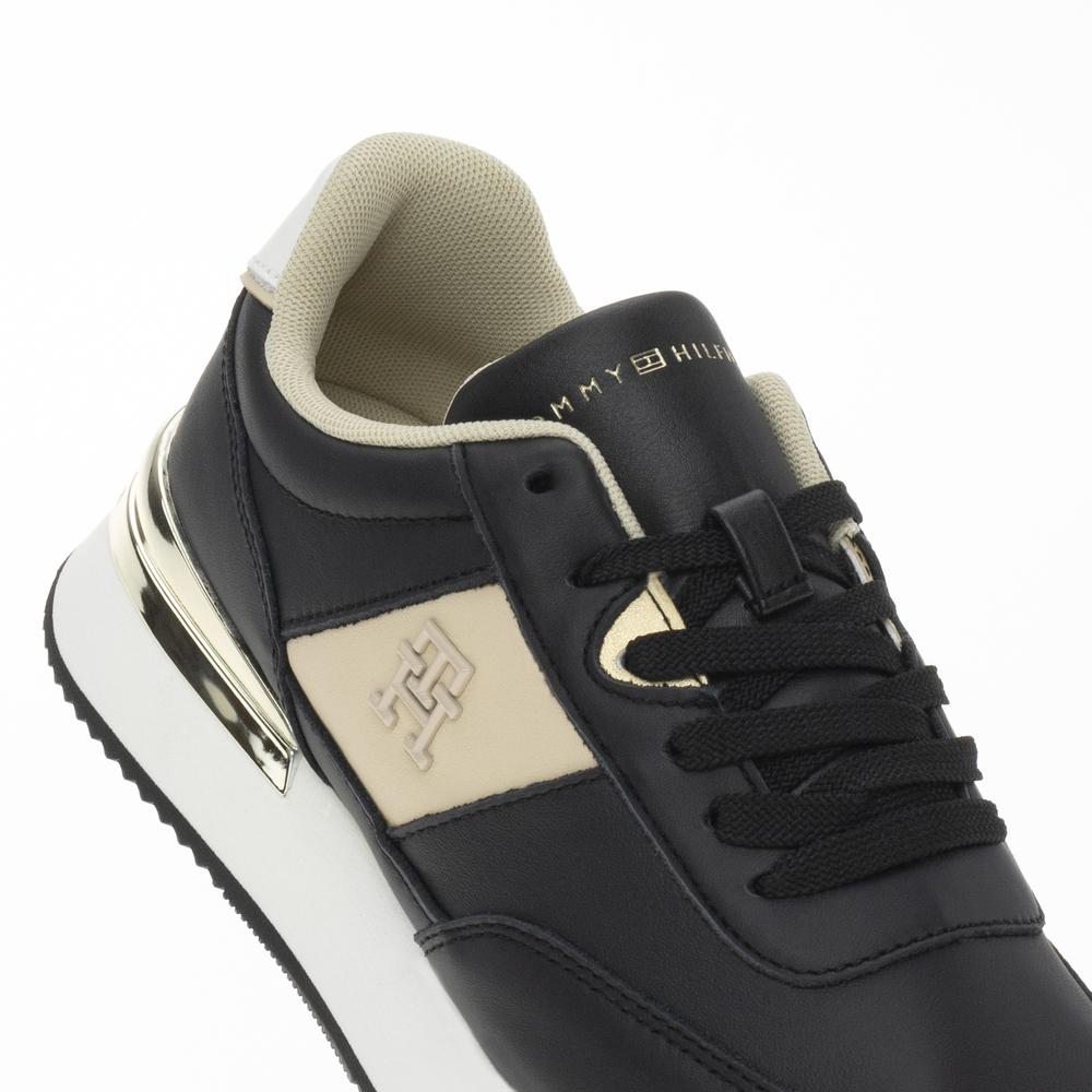 Topánky Tommy Hilfiger Elevated Feminine Runner Hw FW0FW07830-YBL - čierne