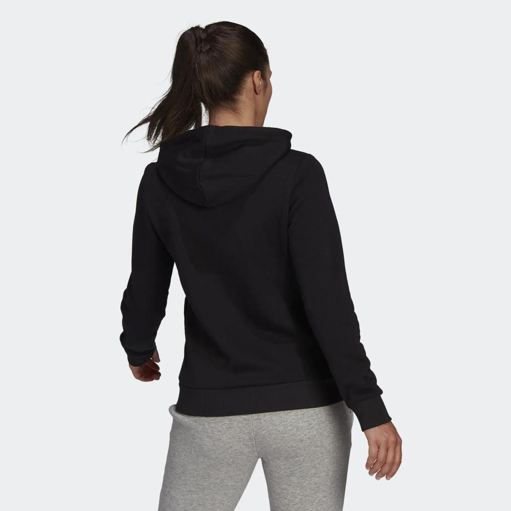 Blúza adidas Loungewear Essentials Logo Fleece Hoodie GL0653 - čierne