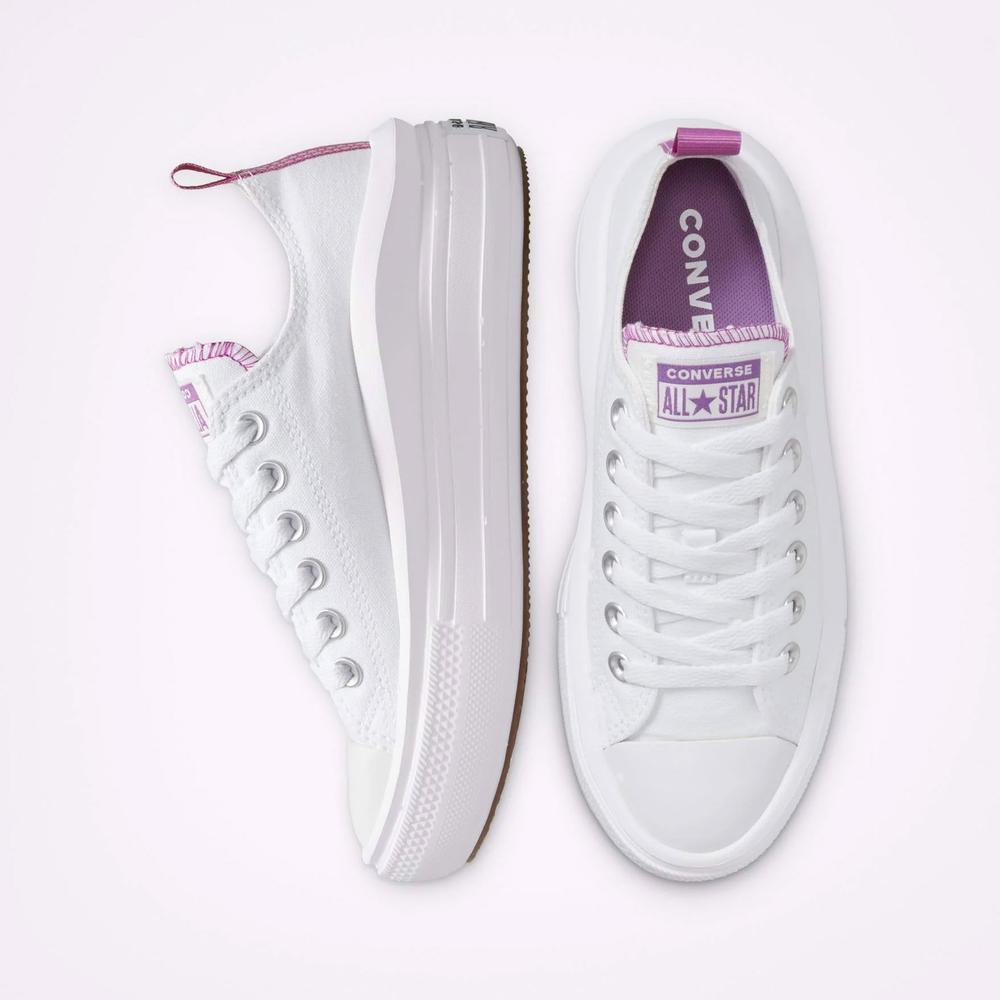 Topánky Converse Chuck Taylor All Star Move Platform 271717C - biele