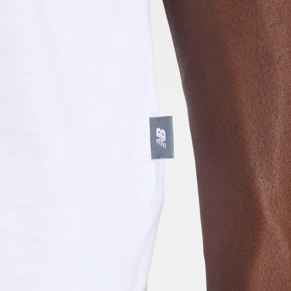 Pánske tričko New Balance MT61L3FMWT - biele