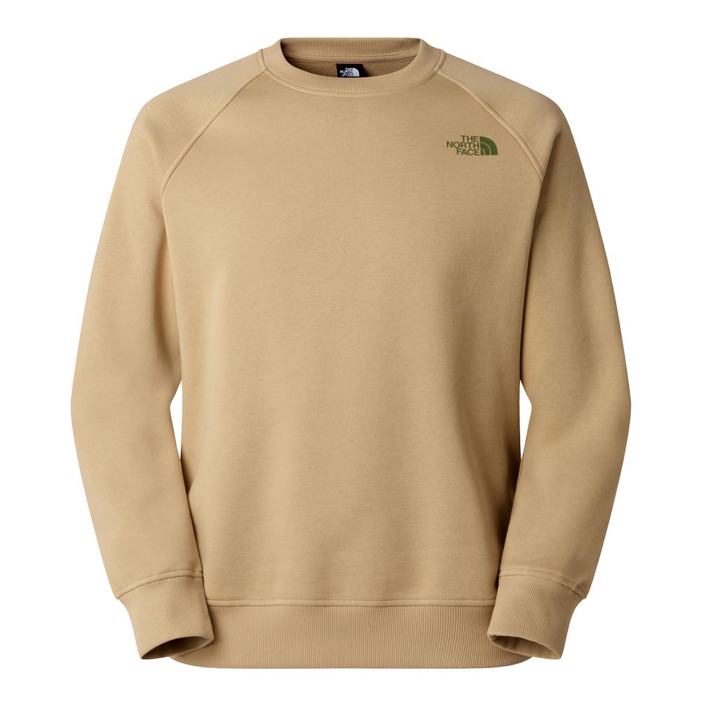 Mužský blúza The North Face Raglan Box NS Crew 0A89FALK51 - béžové