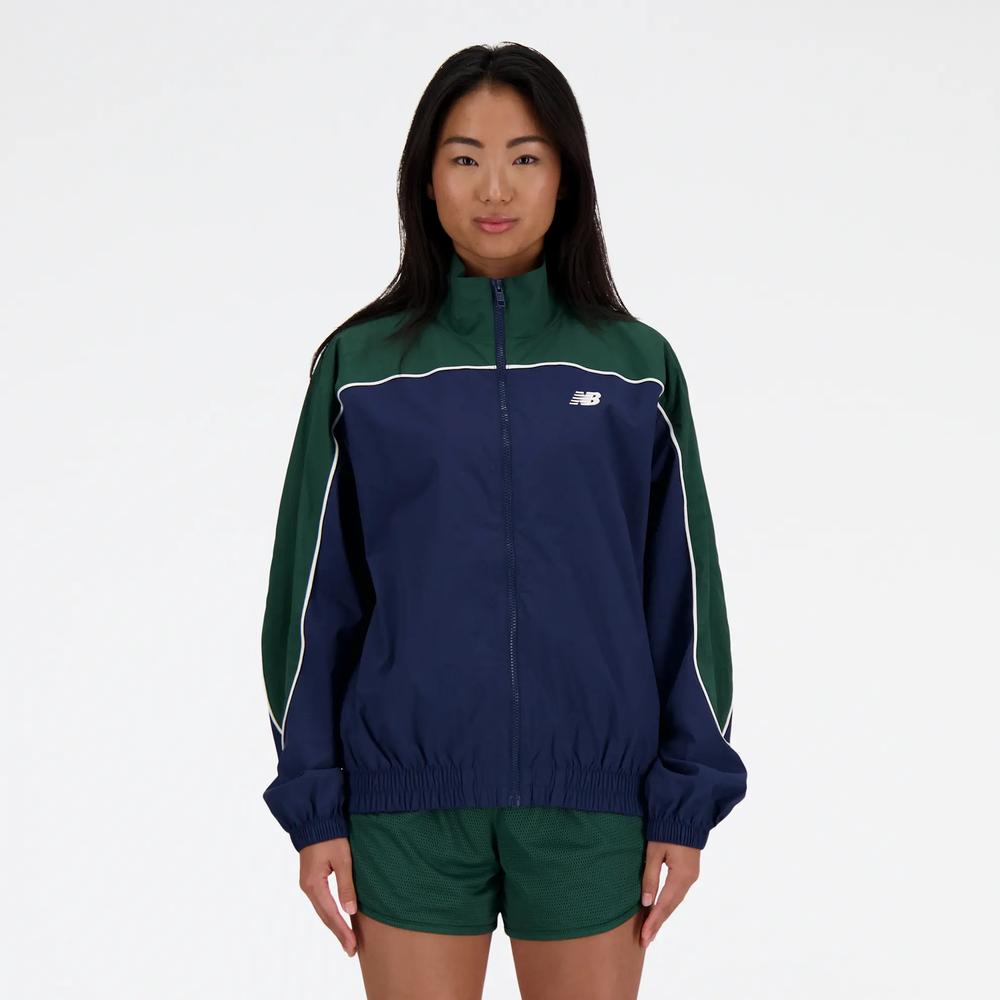 Bunda New Balance WJ41506NNY - tmavomodré