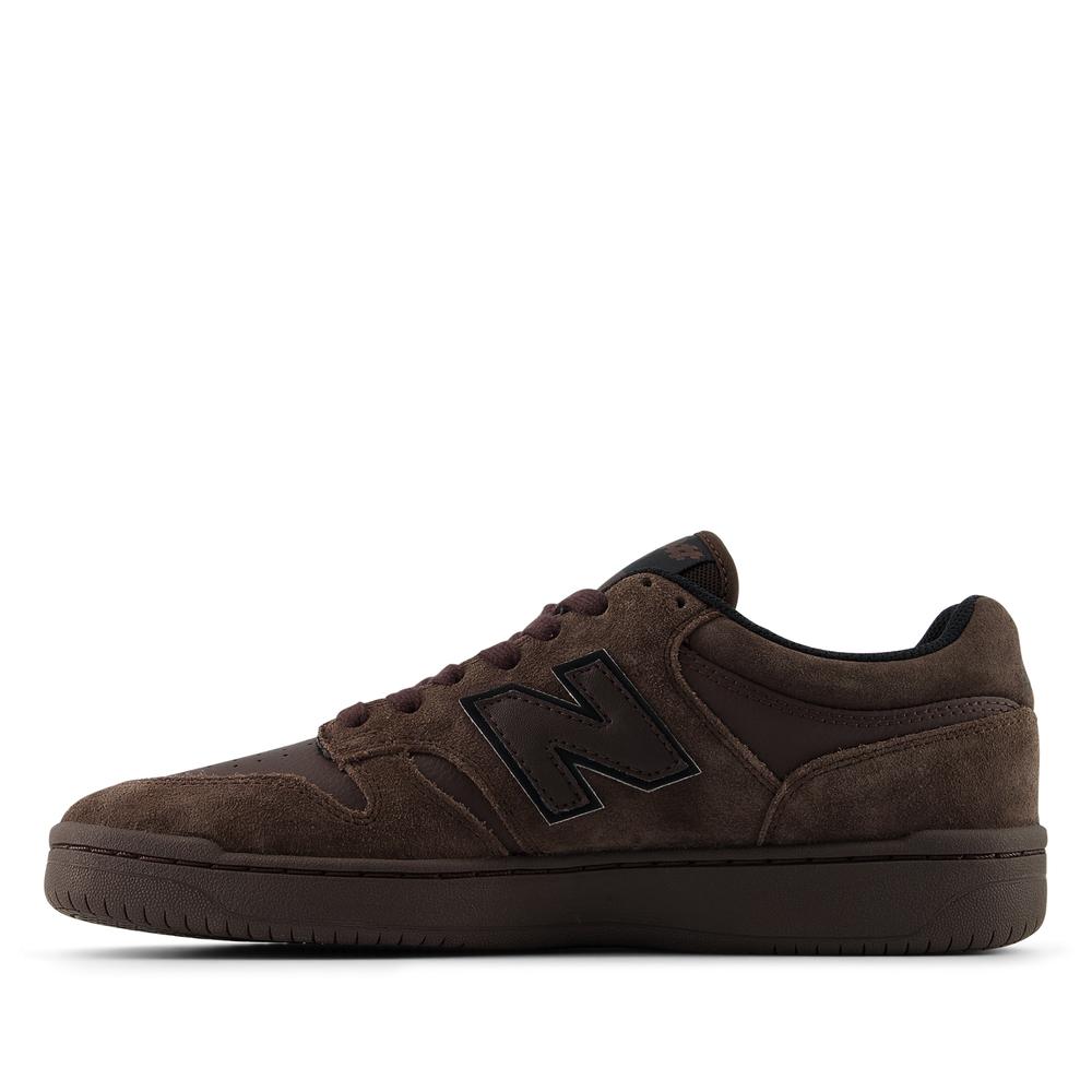 Pánske topánky New Balance Numeric UN480CHC - hnedé