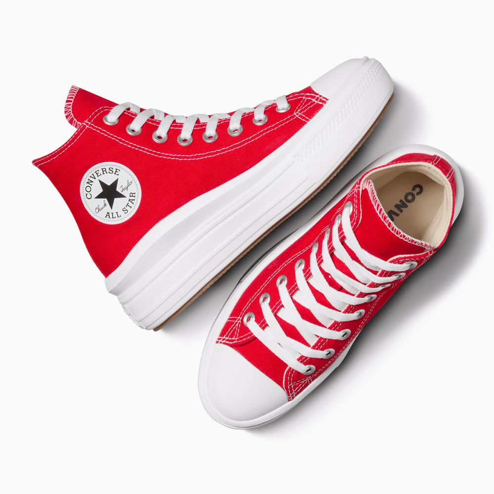 Topánky Converse Chuck Taylor All Star Move A09073C - červené