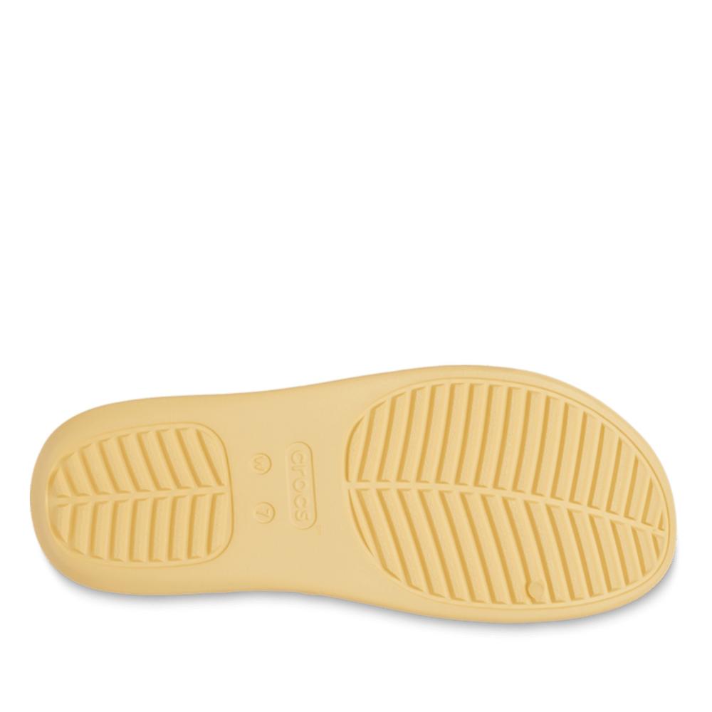 Klapky Crocs Getaway Strappy 209587-78Z - žltá