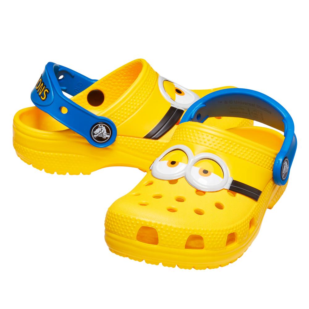 Klapky Crocs Toddler Fun Lab Classic I Am Minions Clog 206810-730 - žltá