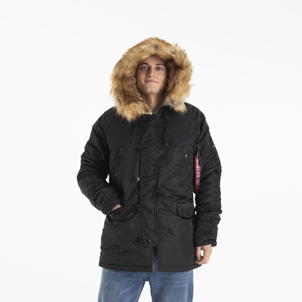 Bunda Alpha Industries Parka N3B VF 59 10314103 - čierne