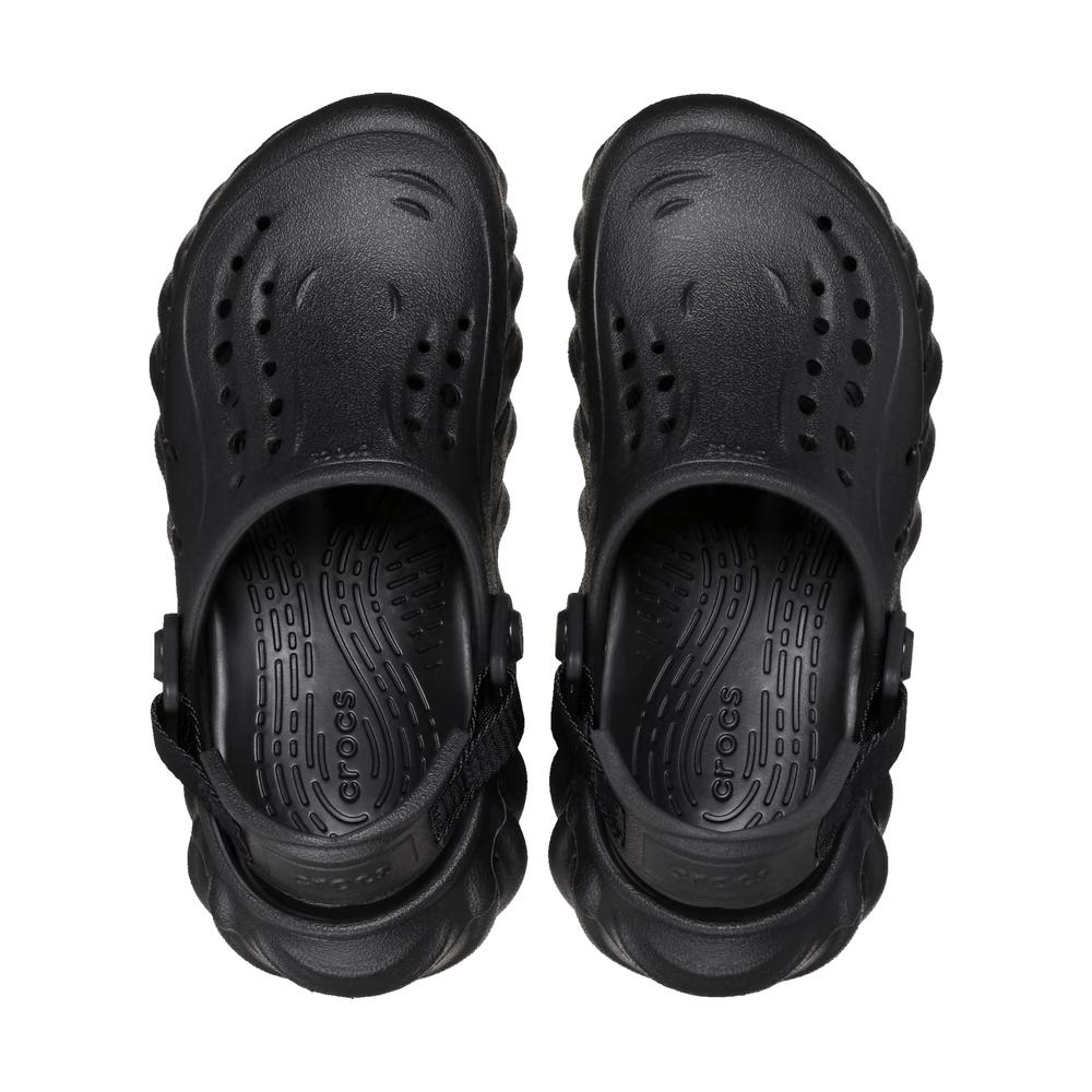 Klapky Crocs Echo Clog 208190-001 - čierne