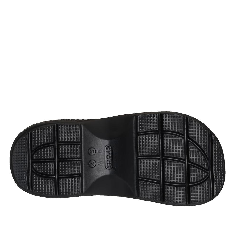 Klapky Crocs Stomp Clog 209347-001 - čierne