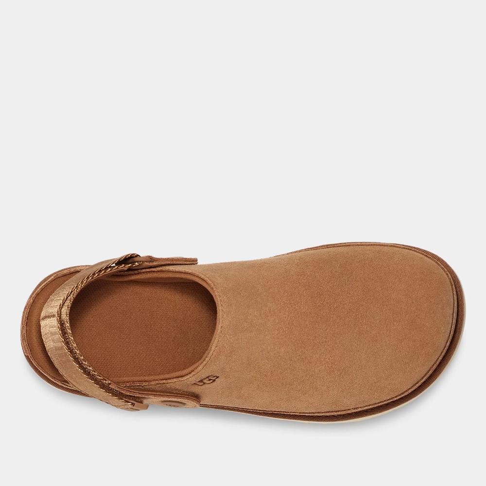 Topánky dámske Ugg Goldenstar Clog 1138252-CHE - hnedé