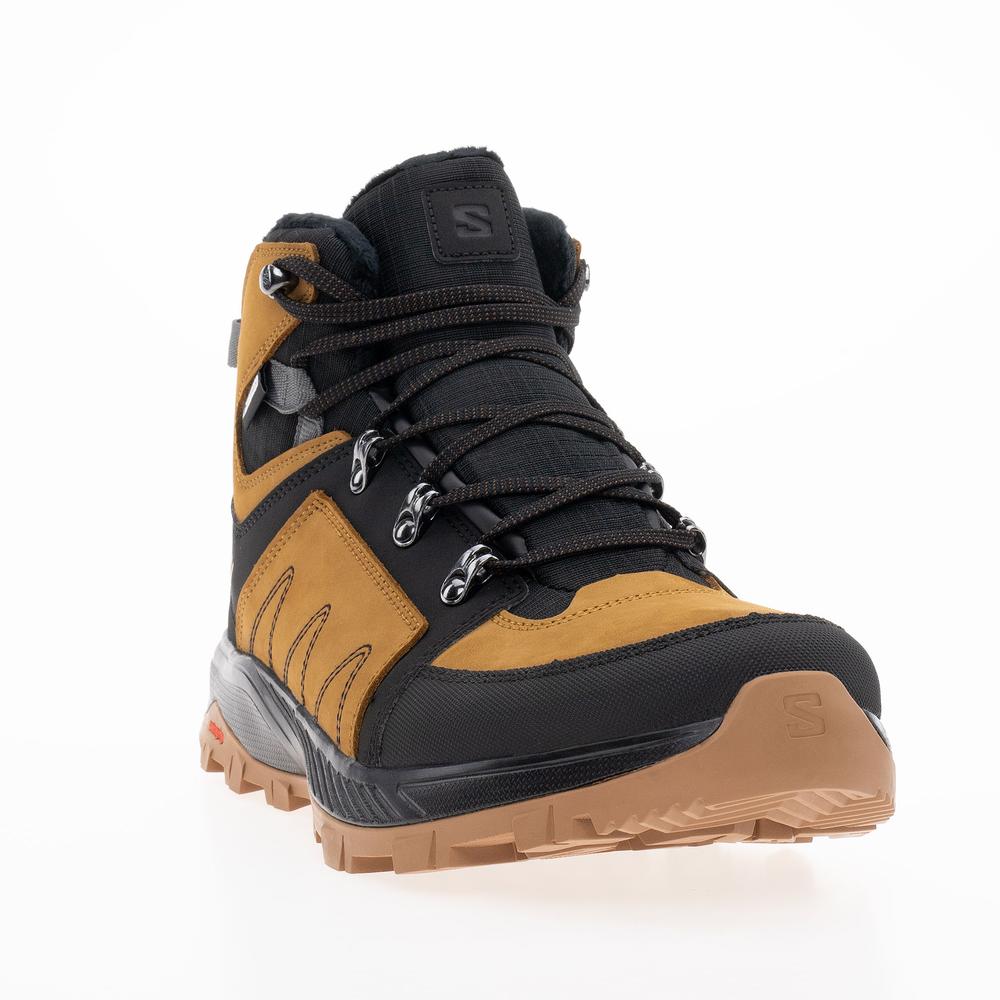 Topánky Salomon Outchill Thinsulate Climasalomon L47381900 - hnedé