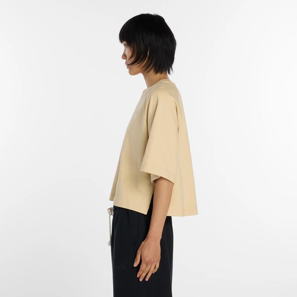 Dámske tričko New Balance WT6147DDABC - žltá