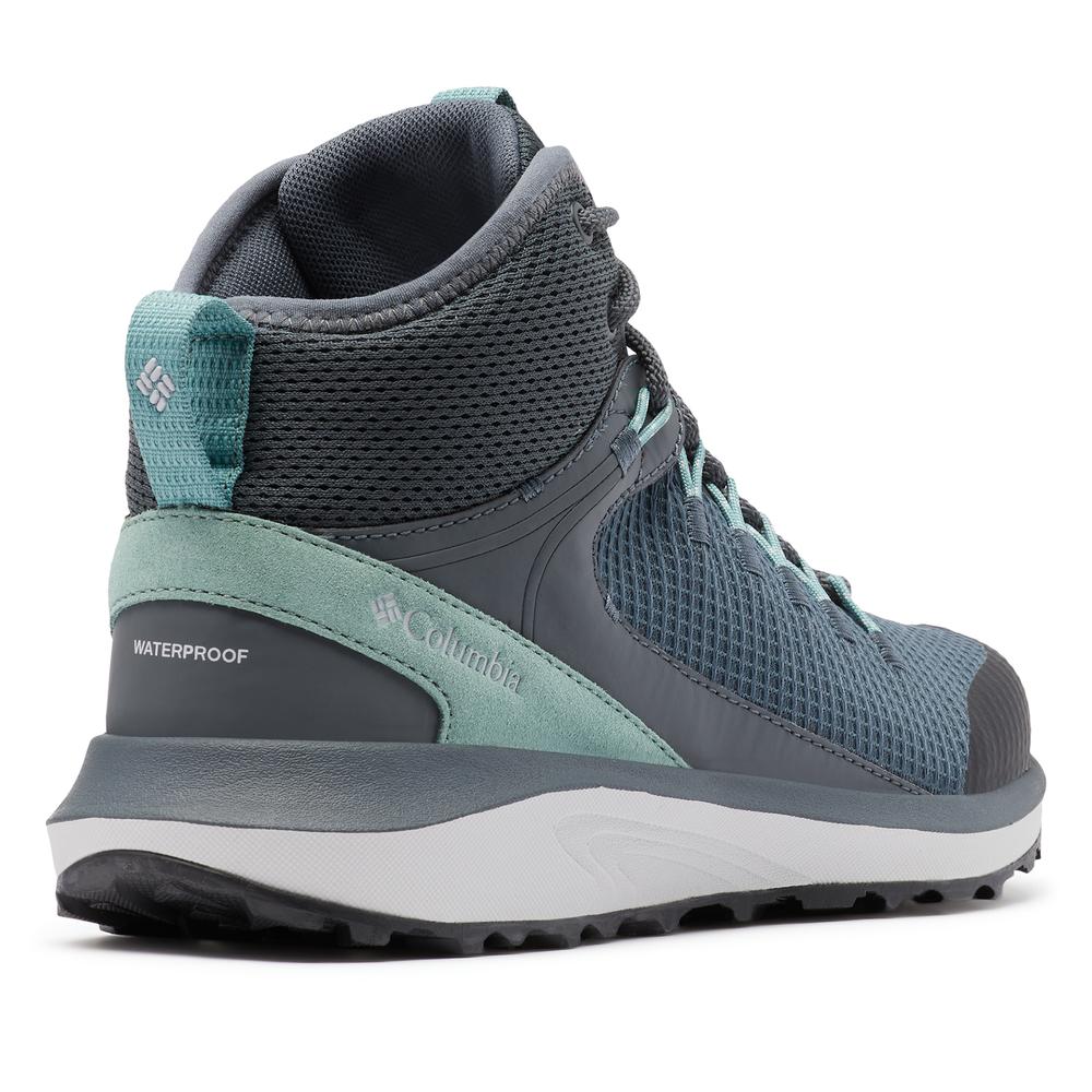 Topánky Columbia Trailstorm Mid Waterproof 1938901053 - modré